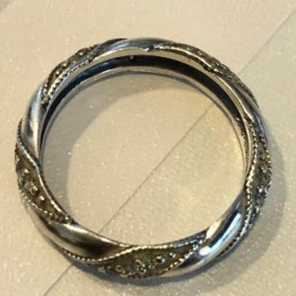 PANDORA RIBBON OF LOVE RING SZ 7 - Picture 2 of 4